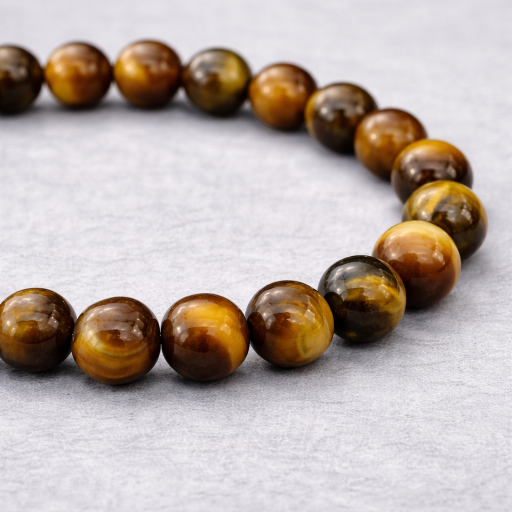Yellow Tiger Eye Bracelet