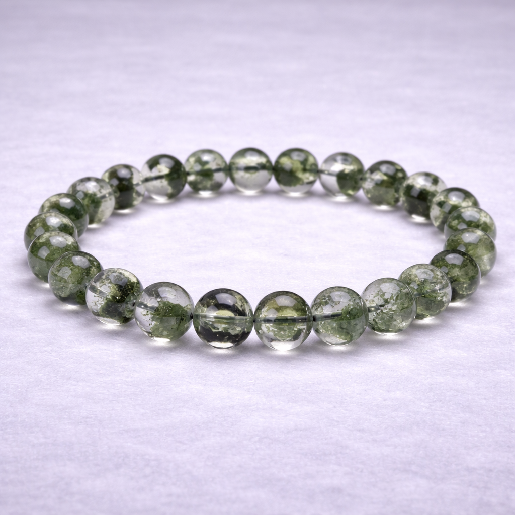 Green Phantom Quartz Bracelet