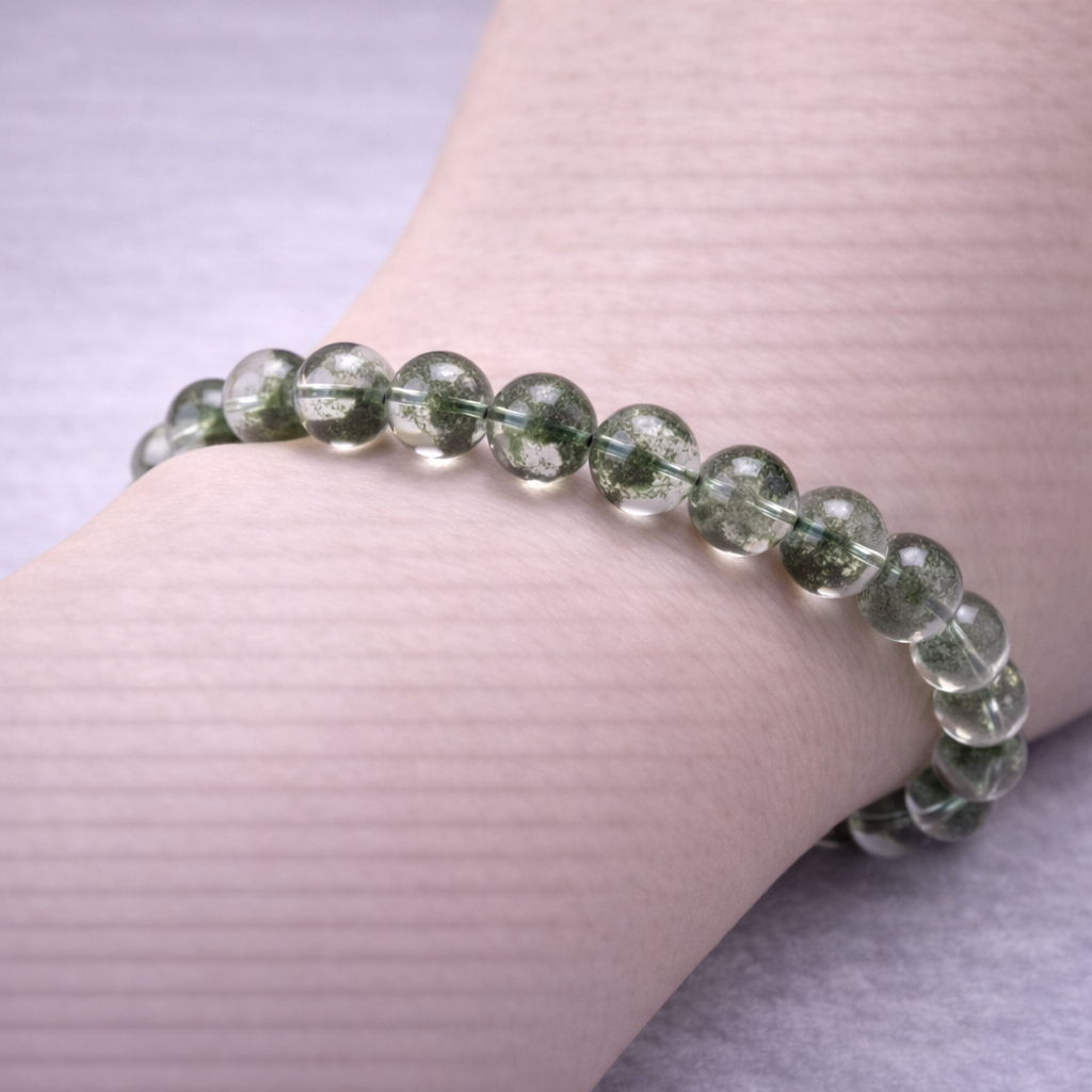 Green Phantom Quartz Bracelet